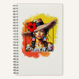 La Jíbaraza 5 – Puerto-ricanische Jíbara-Kunst • B Notizbuch