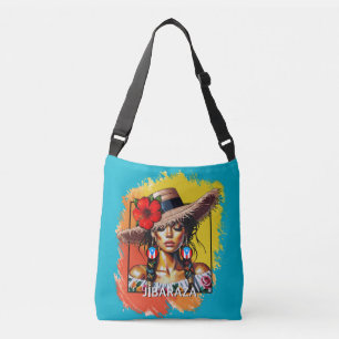 La Jíbaraza 5 – Puerto-ricanische Jíbara-Kunst • B Tragetaschen Mit Langen Trägern