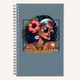 La Jíbaraza 6 – Puerto-ricanische Jíbara Kunst • B Notizbuch