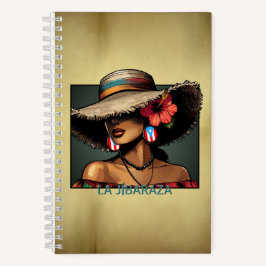 La Jíbaraza 8 – Puerto Rican Jíbara Art • Boricua Notizbuch