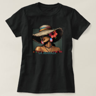 La Jibaraza 8 – Puerto-ricanische Jíbara • Boricua T-Shirt