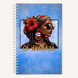 La Jíbaraza 9 – Puerto-ricanische Jíbara Kunst • B Notizbuch