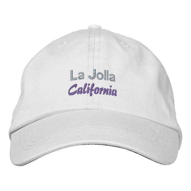 LA JOLLA 2 Cap Bestickte Baseballkappe (Vorderseite)