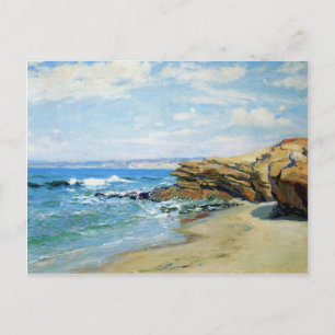 La Jolla Beach by Typ Rose Postkarte