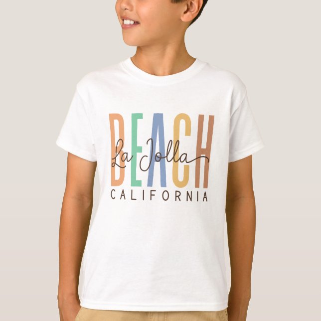 La Jolla Beach California (Sands) T-Shirt (Vorderseite)