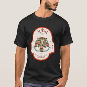 La Jolla CA Thunderbird Totem Pazifischer Nordwest T-Shirt