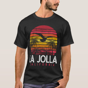 La Jolla California CA Beach Vintag 90er Retro 80e T-Shirt
