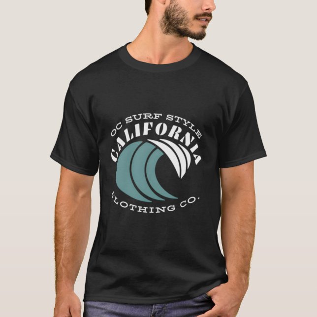 La Jolla California Sunset Circle T-Shirt (Vorderseite)