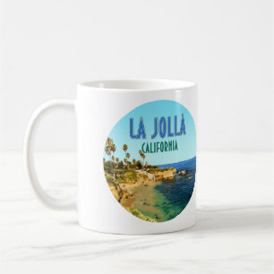 La Jolla Cove Beach San Diego Kalifornien Vintage Kaffeetasse