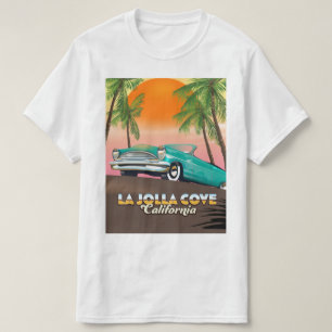 La Jolla Cove California Reiseplakat T-Shirt