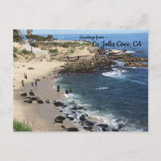 La Jolla Cove, Kalifornien Postkarte