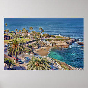 La Jolla Cove Poster von San Diego