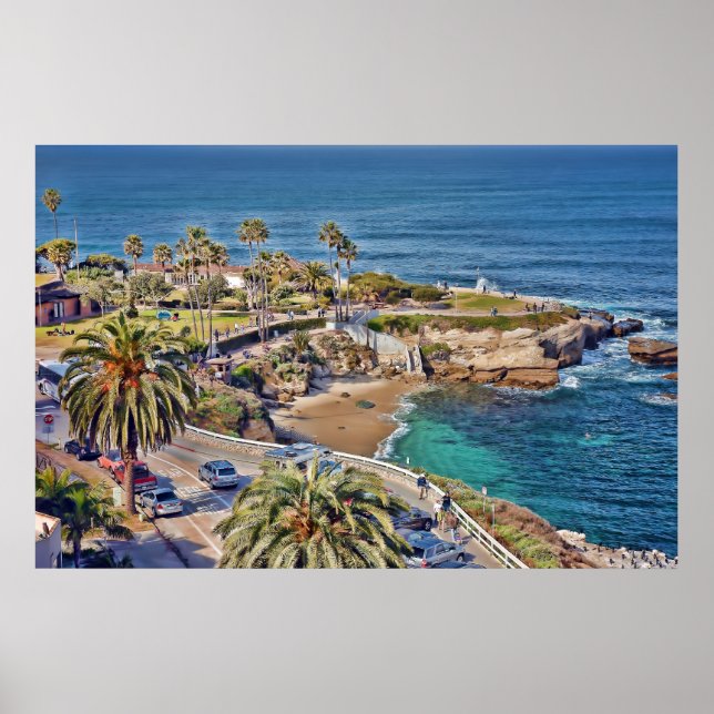 La Jolla Cove Poster von San Diego (Vorne)