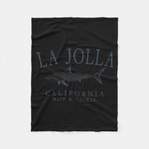 La Jolla Kalifornien Retro-Schiefer Kunstfischen Fleecedecke