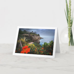 La Jolla Nasturtiums Dankeskarte