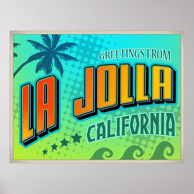 LA JOLLA Poster (Vorne)