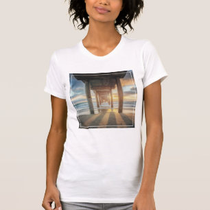 La Jolla, Scripps Pier an Sonnenuntergang San T-Shirt