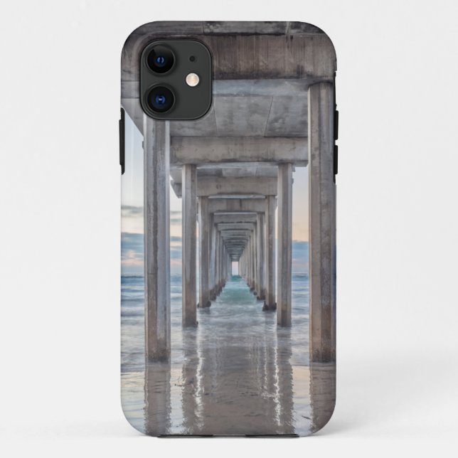 La Jolla, Scripps Pier Case-Mate iPhone Hülle (Rückseite)