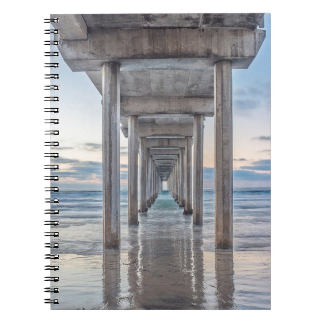 La Jolla, Scripps Pier Notizblock (Vorderseite)