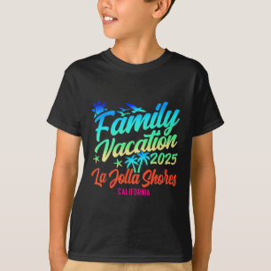La Jolla Shores Strand Kalifornien Familienurlaub T-Shirt