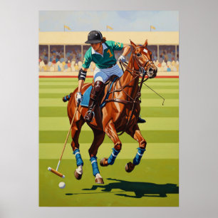 LA JOUEUSE DE POLO (Die Polospielerin) - Original  Poster