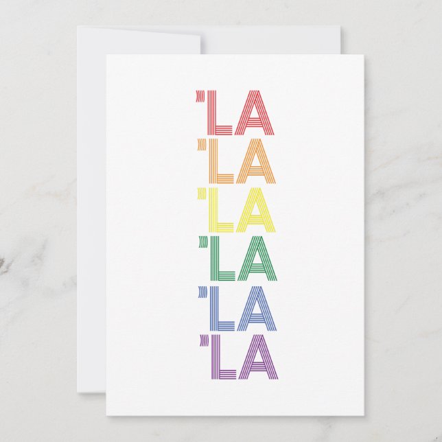 La Kamala Harris LGBTQ - Amerikanische Wahl Einladung (Vorderseite)