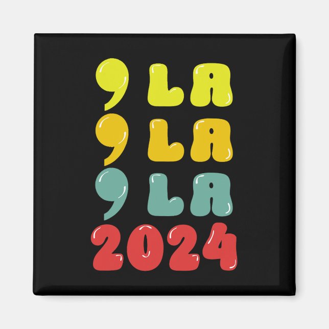 La - Kamala Harris Magnet (Vorne)