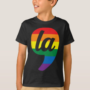 La Kamala Harris Pride Rainbow T-Shirt