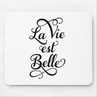 La konkurrieren est-Schönheit, Leben ist schön, Mousepad