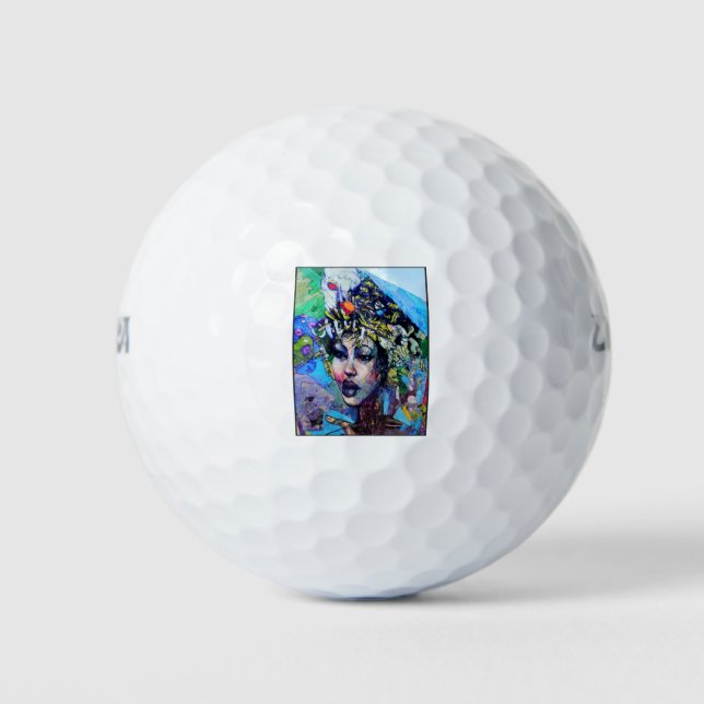 LA-Kunstgolfball Golfball (Vorderseite)