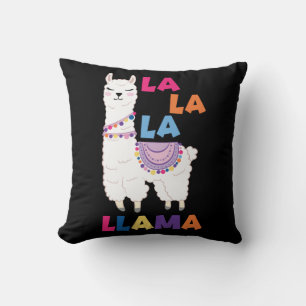 La La La La Llama - Funny Sing Llama Kissen