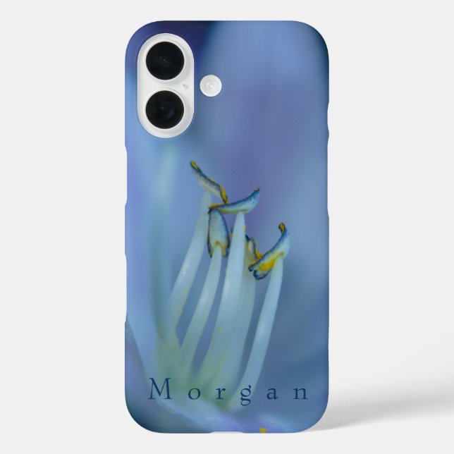 La La Land, Elegante Custom Blume Magic Foto Blau Case-Mate iPhone Hülle (Rückseite)