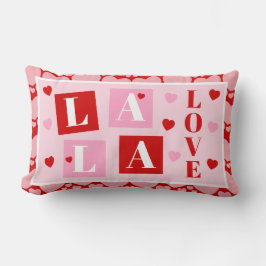 La La Love Valentine’s Day Lendenkissen