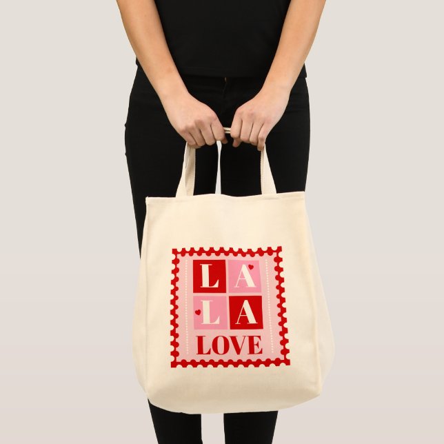 La La Love Valentine’s Day Tragetasche (Vorderseite (Produkt))