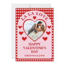 La La Love Valentinstag-Paar-Foto