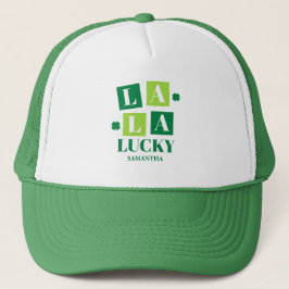 La La Lucky St. Patrick’s Day Personalized Truckerkappe