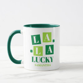 La La Lucky St. Patrick’s Day Tasse