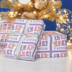 La La Osterhase Pastel-Geschenkpapier Geschenkpapier