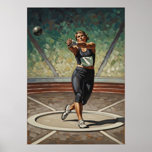 LA LANCIATRICE DEL MARTELLO (Der Hammerturm) Poster (Vorne)