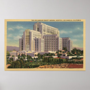 LA Landkreis General Hospital Poster