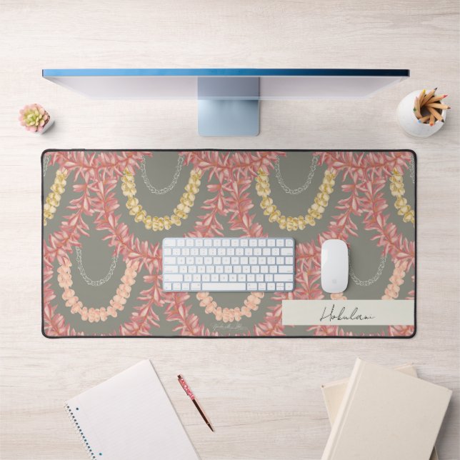 Lā Lei Personalisiert Desk Mat Schreibtischunterlage (Büro 1)