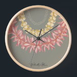 Lā Lei von Wander with Aloha Uhr<br><div class="desc">Die Kunst des Lei-Metzelns feiert man,  indem man Aloha durch Lei und die geschmückte Schönheit der duftensten Blume Hawaiis teilt.</div>