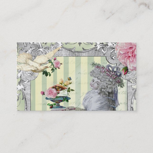 La Lettre D’amour Visitenkarte (Vorderseite)