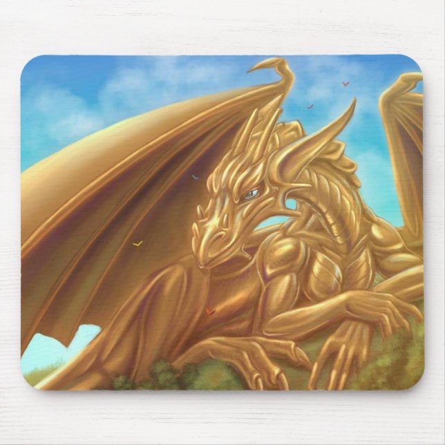 La lignée DES-Drachen - Tapis de Souris Mousepad (Vorne)
