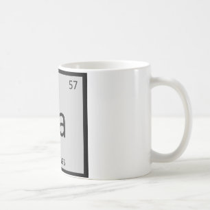 La - Llamas Chemie Periodensystem Element Tasse