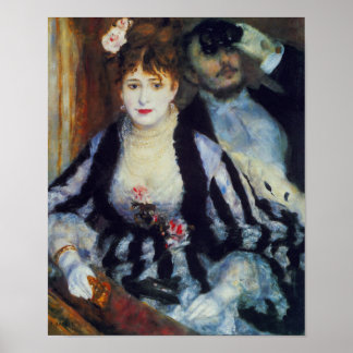 La Loge von Auguste Renoir Kunstdruck Poster