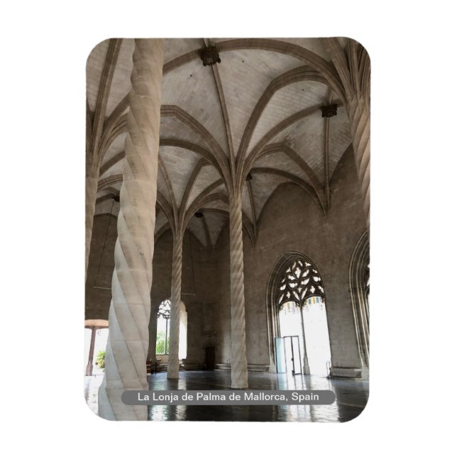 La Lonja de Palma de Mallorca, Spanien, Magnet (Vertikal)