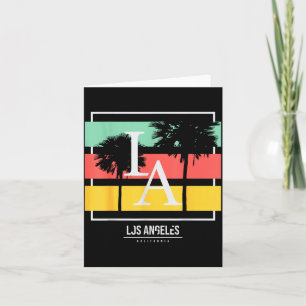 La Los Angeles Kalifornien Karte