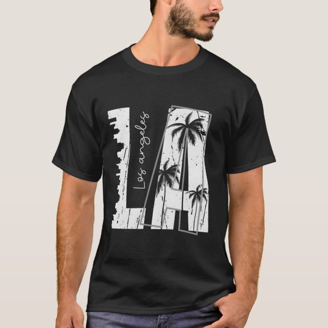 La Los Angeles T-Shirt (Vorderseite)