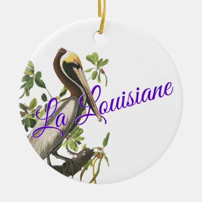 La Louisiane Keramik Ornament (Vorne)